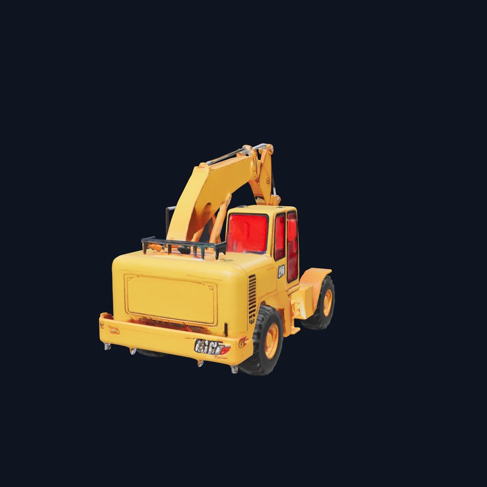 Vibrant Excavator model pack